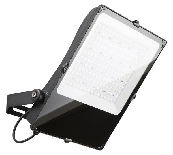 FAN LED-GIOVE-300 Venkovní reflektor GIOVE černá, hliník, 300 W, 47150 lm, 6000 K, IP66, 49,7 x 39,2 x 5,8 cm - FANEUROPE