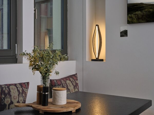 Filcová stolní lampa Flat Felt, 13W, Teplá bílá