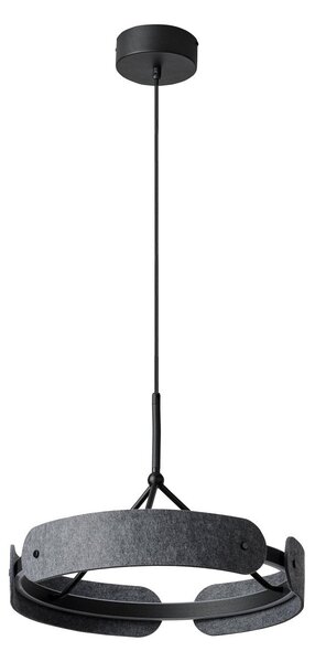 Filcové závěsné svítidlo Curve Felt, 33W, Teplá bílá