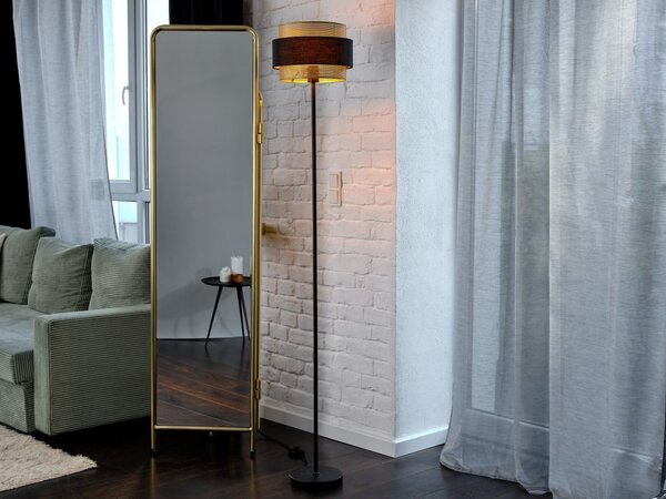 Stojací lampa Hornet, 1x E27, Černá