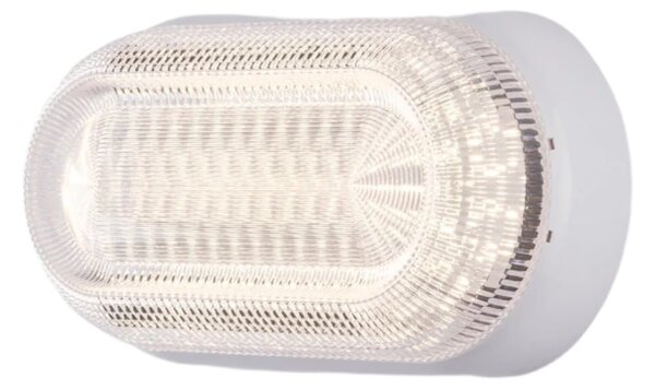FAN LED-ISCHIA-L-BCO Venkovní svítidlo ISCHIA bílá, plast, 20 W, 2300 lm, 3000/4000 K, IP65, 13,1 x 25,4 x 7 cm - FANEUROPE