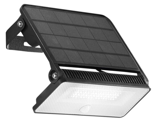 FAN LED-NASA-SOLAR Solární LED reflektor Nasa 1600 lm, 4000 K, se solárním panelem a senzorem, IP54 - FANEUROPE
