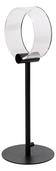 Stolní lampa Circle, 8.3W, Nastavitelná bílá (ClickCCT), Černá