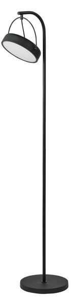 Stojací lampa Puck, 12W, Teplá bílá, Černá