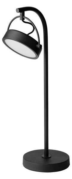 Stolní lampa Puck, 11W, Teplá bílá, Černá