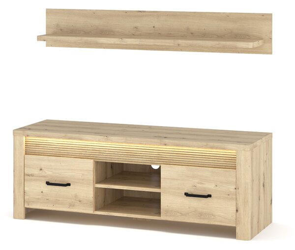 TV stolek Mindi (dub artisan). Akce -20%