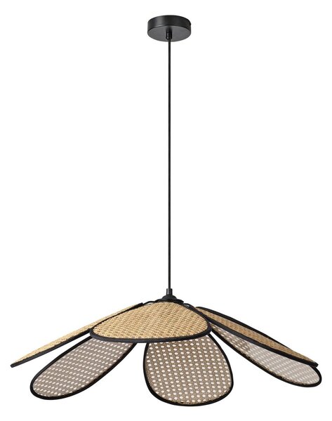 Ratanové závěsné svítidlo Rattan Daisy 690mm, 1x E27, Hnědé
