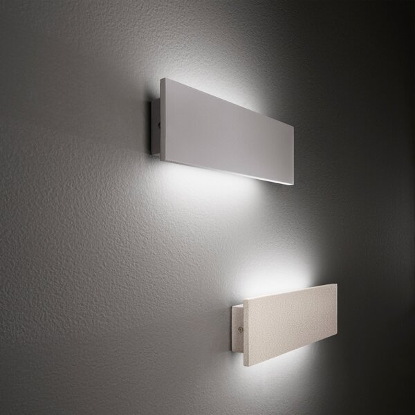 FAN LED-PARKER-AP30 Venkovní nástěnné svítidlo LED PARKER bílý beton 9 W 1080 lm 3000/4000 K IP65 10,2 x 30 x 4,5 cm - FANEUROPE