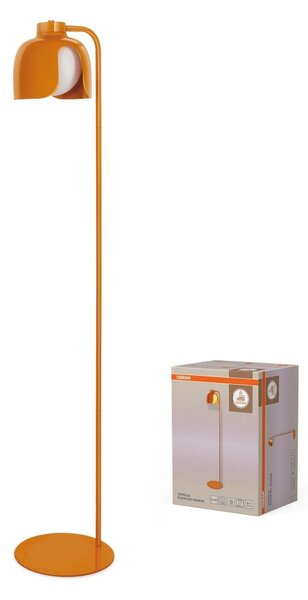 Stojací lampa Corolle, 1x E27, Oranžová