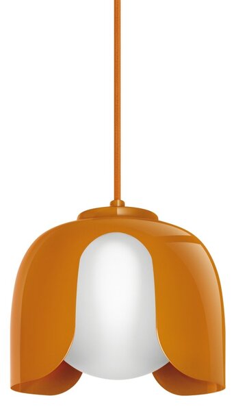 Závěsné svítidlo Corolle, 1x E27, Oranžové