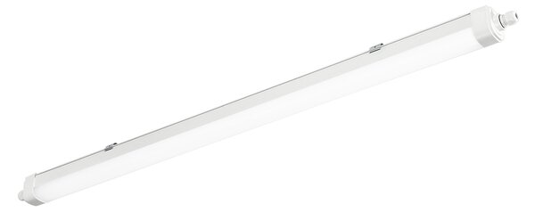 FAN LED-RUBIS-120 Vlhkotěsná stropní LED svítidlo Rubis (bílé, PC) 36 W, 4900 lm, CCT 3000 / 4000 / 6500 K, IP65, 1200 x 58 x 62 mm - FANEUROPE