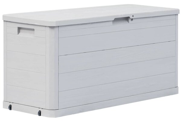 Venkovní úložný box - 280L - světle šedý | 117x45x56 cm