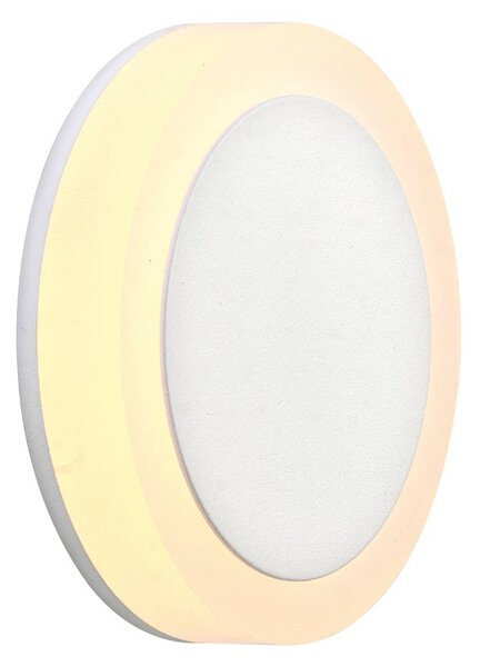 BOPP Bopp LED stropní vestavné svítidlo One, bílé, Ø 9 cm, stmívatelný, Bílá / opál, Obývací pokoj / jídelna, Hliník, Moderní, Podhledové stropní svítidlo