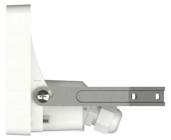 Theben LED venkovní nástěnný reflektor theLeda B20 dual, bílý, IP65, Bílá / opál, Hliník, Nástěnné bodové svítidlo