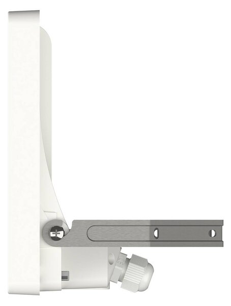 Theben LED venkovní nástěnný reflektor theLeda B100 dual, bílý, IP65, Bílá / opál, Hliník, Nástěnné bodové svítidlo