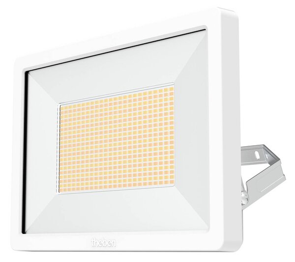 Theben LED venkovní nástěnný reflektor theLeda B100 dual, bílý, IP65, Bílá / opál, Hliník, Nástěnné bodové svítidlo