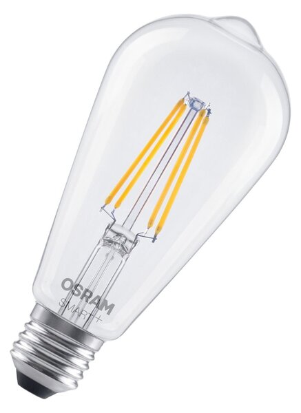 Smart LED žárovka SMART+ MATTER Filament Classic Edison 60, 6W, Teplá bílá, E27