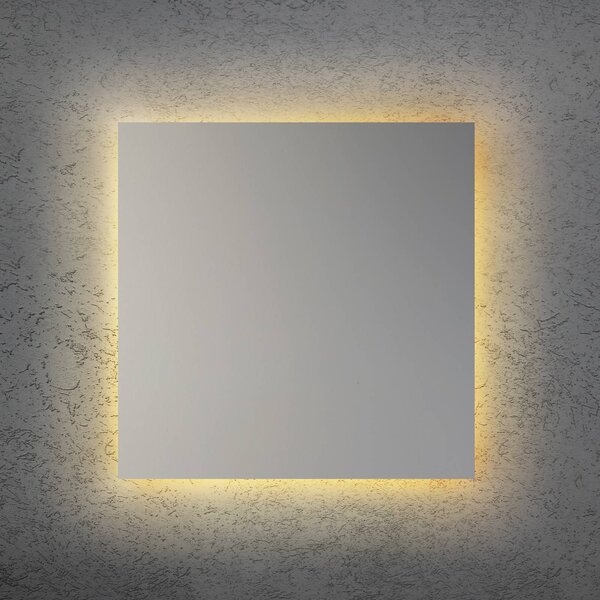 Escale LED nástěnné světlo BLADE Q, matná stříbrná, 44 x cm, kovové stmívatelné, stmívatelný, Hliník / šedá / zinek, Obývací pokoj / jídelna, Hliník, Moderní
