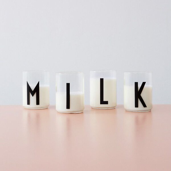 Sklenička s písmenem Letters 350 ml W