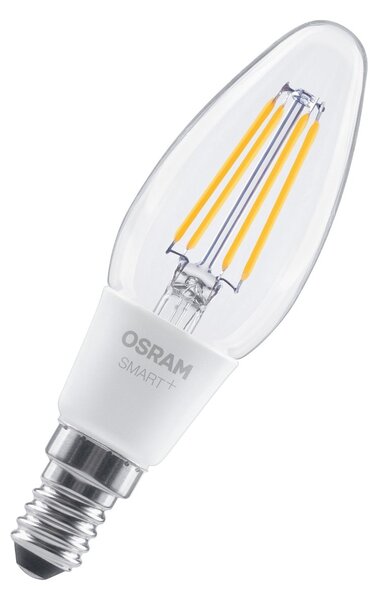 Smart LED žárovka SMART+ MATTER Filament Classic B40, 4W, Teplá bílá, E14