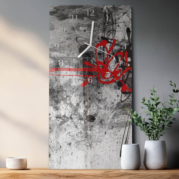 Skleněné hodiny vertikální Kus zsppb-30x60-00079927