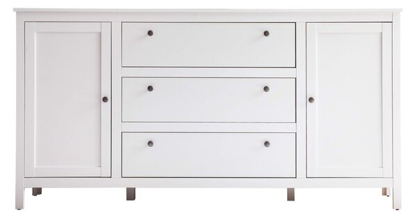 Komoda Olna 2D3S (bílá). Akce -21%