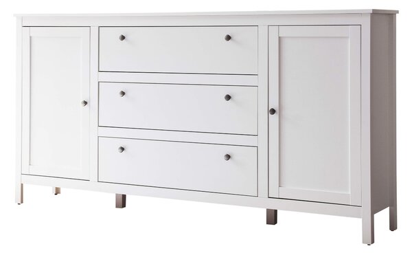 Komoda Olna 2D3S (bílá). Akce -21%