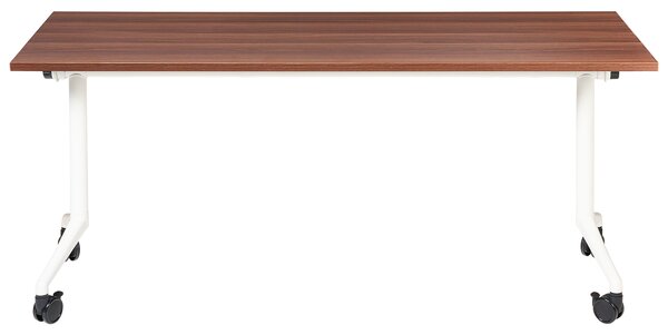 Skládací psací stůl CAVI Tmavě hnědá 160 cm 60 cm