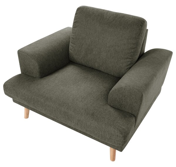 Křeslo KILDAL Tkanina Zelená