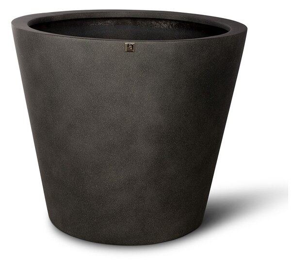 Kónický květináč - Conical, Ø 40/50/58 cm, výška 35/40/50 cm, betonově šedá, antracitová, bílá Barva květináče: Antracit, Rozměry: Průměr 58 cm, Výška…