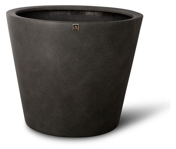 Kónický květináč - Conical, Ø 40/50/58 cm, výška 35/40/50 cm, betonově šedá, antracitová, bílá Barva květináče: Antracit, Rozměry: Průměr 50 cm, Výška…