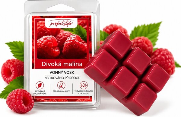 Vonný vosk Divoká malina do aroma lampy 68 gr 8900115
