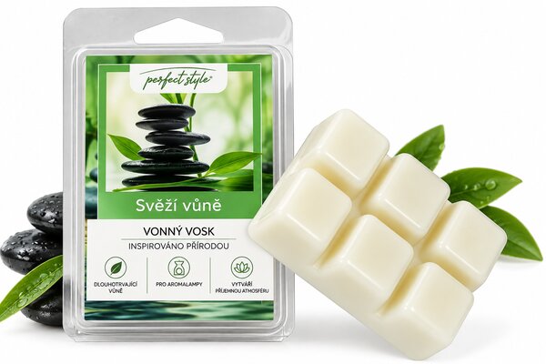 Vonný vosk Svěží vůně do aroma lampy 68 gr 8900121