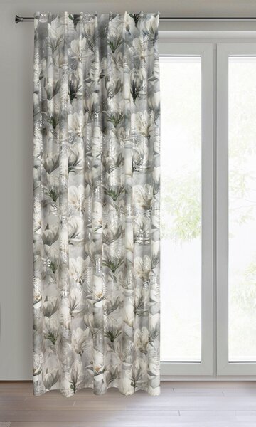 ZATEMŇOVACÍ ZÁVĚS NA PÁSCE SANDY 140X300 CM VZOROVANÁ