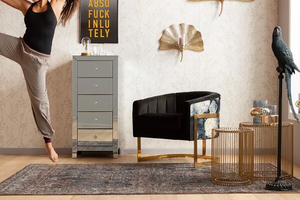 Kare designové koberce Kelim Pop