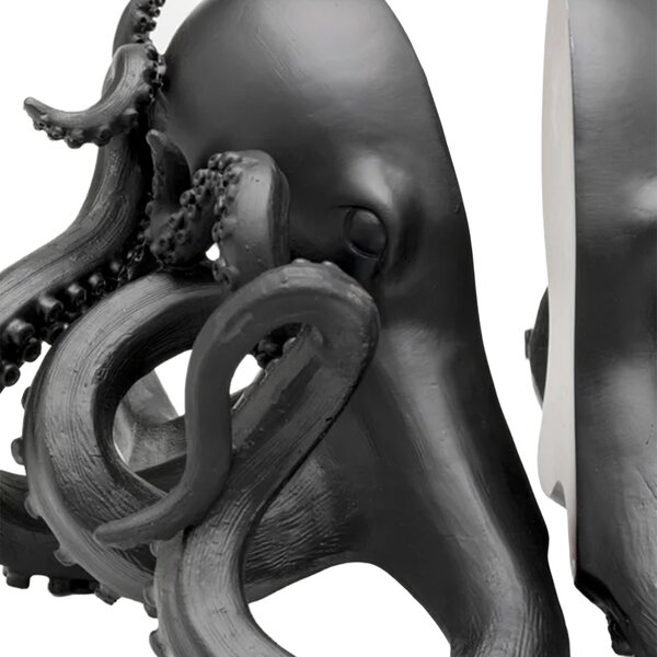 Kare designové zarážky na knihy Octopus