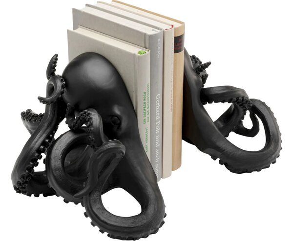 Kare designové zarážky na knihy Octopus