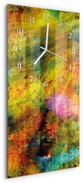 Skleněné hodiny vertikální Chaos zsppb-30x60-00080748