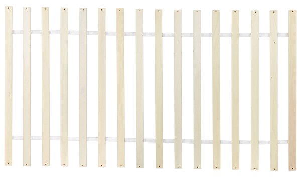 Postel Borovicové dřevo DAUPHIN 90 x 200 cm Světle hnědá