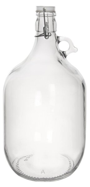 Demižon s klip uzávěrem 5 l
