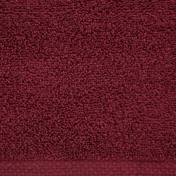 FROTÉ RUČNÍK SMOOTH 50X90 CM BORDOVÁ
