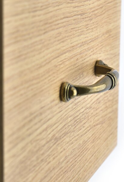 Hettich ALBERTA mosaz antik 96 mm