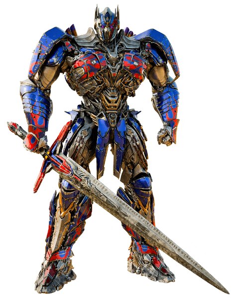 Textilní samolepka na zeď "Transformer - Optimus Prime"