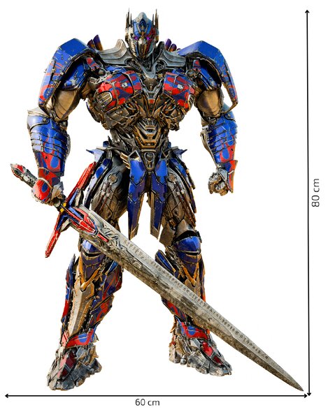 Textilní samolepka na zeď "Transformer - Optimus Prime"
