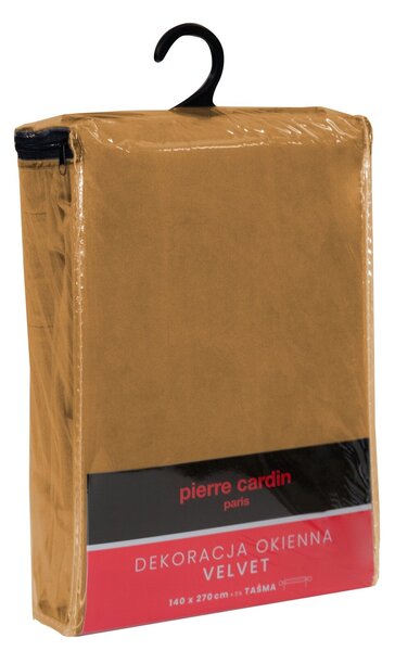 ZATEMŇOVACÍ ZÁVĚS NA PÁSCE PIERRE CARDIN SIBEL 140X270 CM MEDOVÁ