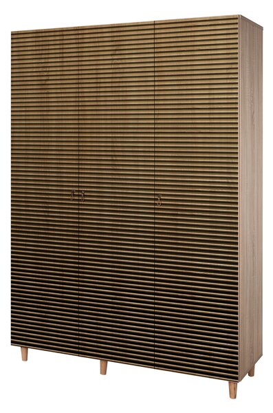 Šatní skříň Modern (Dub sonoma). Akce -24%