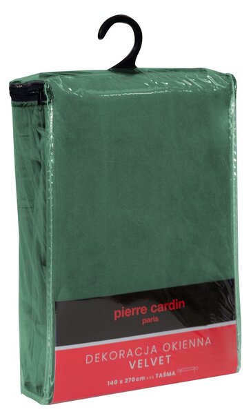 ZATEMŇOVACÍ ZÁVĚS NA PÁSCE PIERRE CARDIN SIBEL 140X270 CM TMAVOMĚTOVÁ