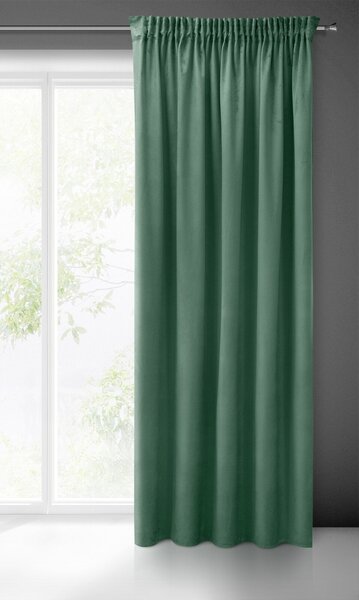 ZATEMŇOVACÍ ZÁVĚS NA PÁSCE PIERRE CARDIN SIBEL 140X270 CM TMAVOMĚTOVÁ