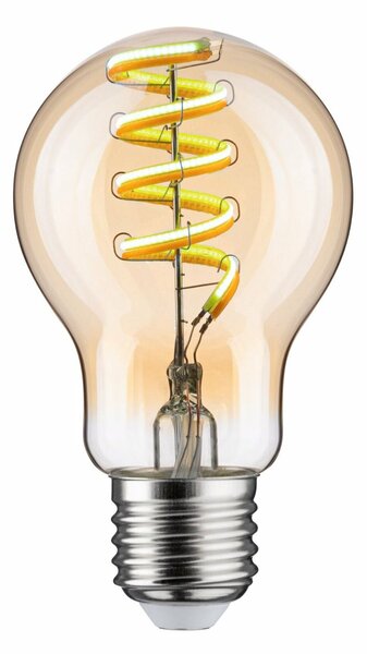 PAULMANN Filament 230V Smart Home Zigbee 3.0 LED žárovka E27 7,5W měnitelná bílá stmívatelné zlatá