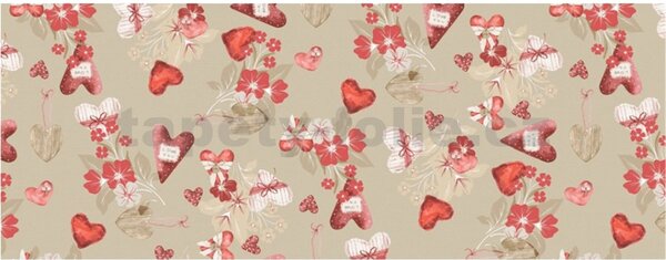 Ubrus PVC 3581198, metráž, šířka 140 cm, vánoční motiv VII., IMPOL TRADE
